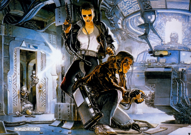 Illustration for article titled The Most Beautiful Art Based on William Gibson's Neuromancer